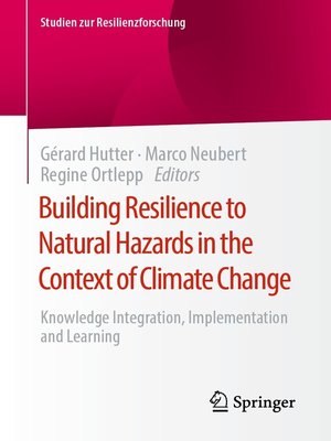 cover image of Building Resilience to Natural Hazards in the Context of Climate Change